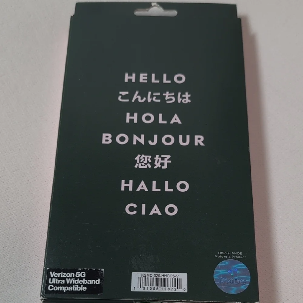 kate spade Hollyhock Clear Phone Case  Motorola One 5G